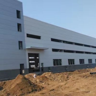 Prefabbricato, portabile e assemblato, magazzino di strutture in acciaio per lo stoccaggio delle merci