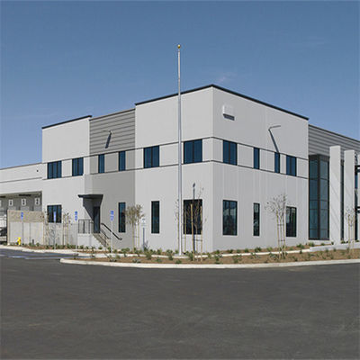 ISO9001 Laboratorio di struttura in acciaio Edifici prefabbricati a telaio in acciaio