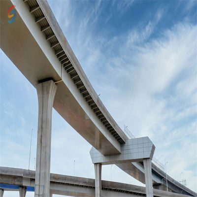 Autostrada in acciaio prefabbricata resistente e robusta con materiali in acciaio Q355B/Q235B