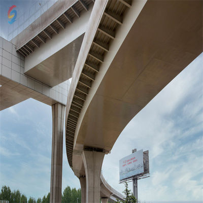 Autostrada in acciaio prefabbricata resistente e robusta con materiali in acciaio Q355B/Q235B