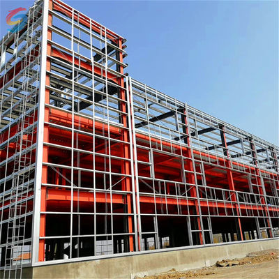 Costruzioni in acciaio prefabbricate con parete isolante per supermercati per uffici