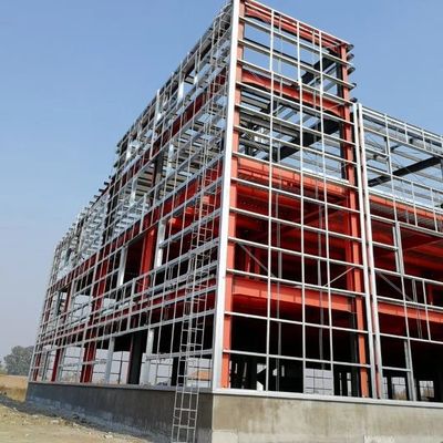 Laboratorio di strutture in acciaio prefabbricate assemblate rapidamente per uso industriale