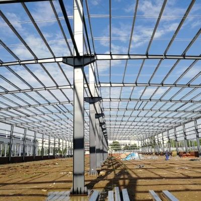 Q355B PEB Struttura in acciaio Edificio di magazzino prefabbricato in acciaio