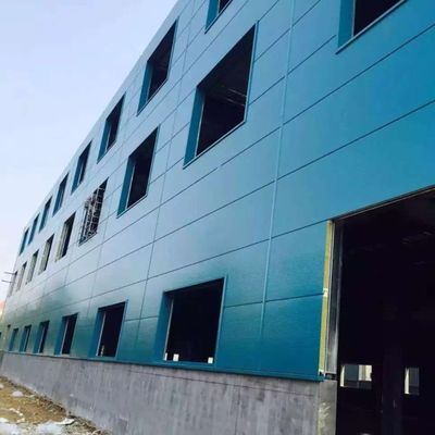 100*200 Installazione rapida magazzino di acciaio officina struttura di acciaio edificio