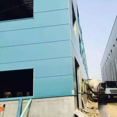 100*200 Installazione rapida magazzino di acciaio officina struttura di acciaio edificio