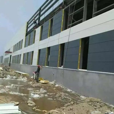 100*200 Installazione rapida magazzino di acciaio officina struttura di acciaio edificio