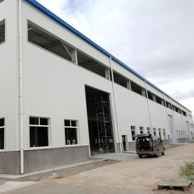 Costruzione leggera prefabbricata del magazzino della struttura d'acciaio della fabbrica