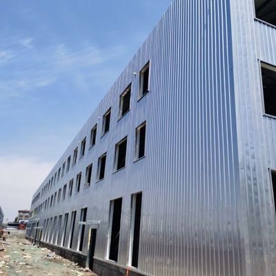 Struttura in acciaio personalizzata magazzino materiale ad alta resistenza facile installazione