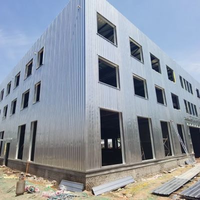 Dimensione su misura officina della costruzione della struttura di acciaio della sezione di H