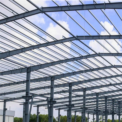 Fabbricazione di strutture in acciaio a sezione H saldate Verniciate Q355 Q235