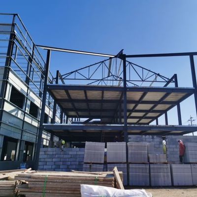 Laboratorio di strutture in acciaio prefabbricate assemblate rapidamente per uso industriale