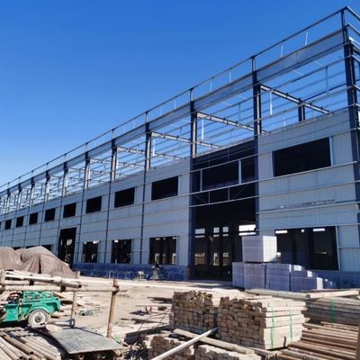 Laboratorio di strutture in acciaio prefabbricate assemblate rapidamente per uso industriale