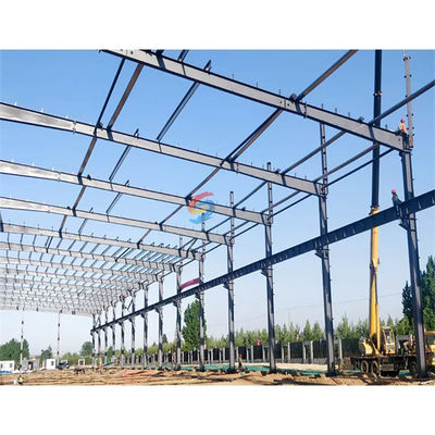 Facile da installare struttura in acciaio magazzino per la costruzione industriale con finestre in alluminio