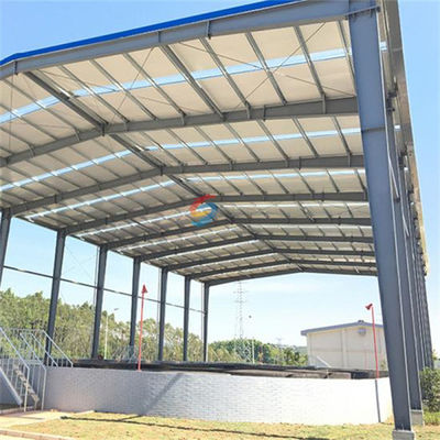 Facile da installare struttura in acciaio magazzino per la costruzione industriale con finestre in alluminio