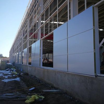 Prefabbricato telaio di acciaio a lunga durata magazzino industriale con design personalizzato