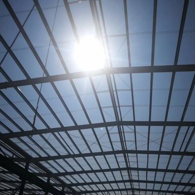 Prefabbricato telaio di acciaio a lunga durata magazzino industriale con design personalizzato