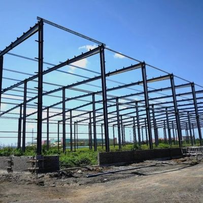 Portal frame struttura in acciaio magazzino per lo stoccaggio con acciaio in sezione H