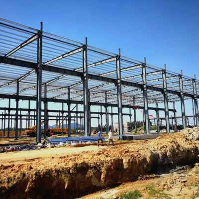 Portal frame struttura in acciaio magazzino per lo stoccaggio con acciaio in sezione H
