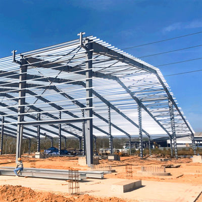AutoCAD progettato magazzino di metallo prefabbricato per soluzioni di stoccaggio ottimali