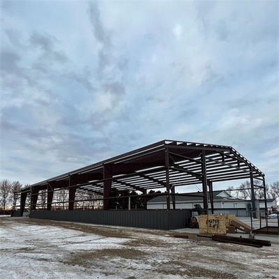 UPVC Downpipe Steel Structure Workshop con trattamento superficiale galvanizzato