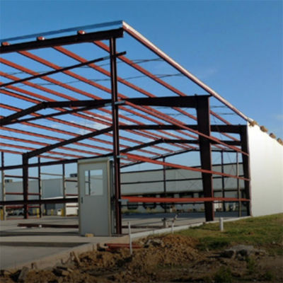 Magazzino metallico con porte a chiusura in acciaio Q355B/Q235B e a risparmio di spazio