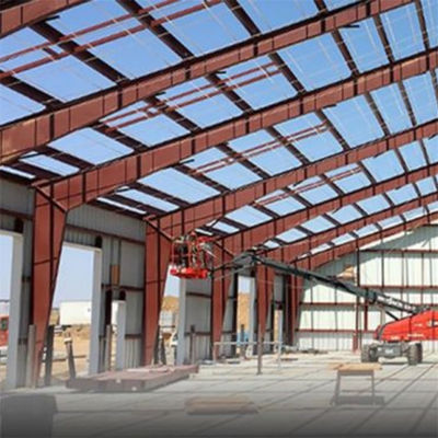 Magazzino metallico con porte a chiusura in acciaio Q355B/Q235B e a risparmio di spazio