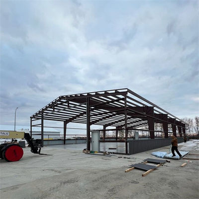 Q355/ Q235 Laboratorio di struttura in acciaio con sezione C / sezione Z